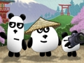 Hra 3 pandy v Japonsku HTML5 