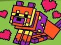 Hra Snadné děti zbarvení mineblox