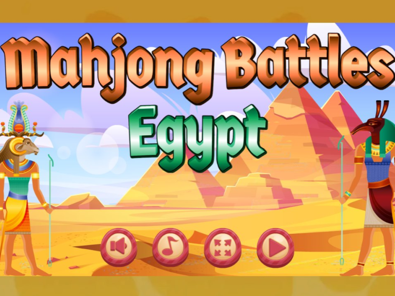 Hra Mahjong bitvy Egypt