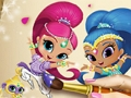 Hra Shimmer And Shine omalovánky 