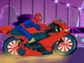 Hra Spiderman Moto Racer