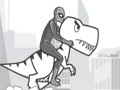 Hra Spiderman T-Rex Runner
