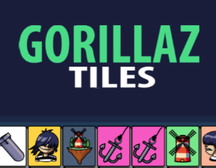 Hra Gorillaz Dlaždice Nečekané 