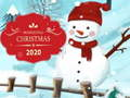 Hra Vánoční mahjong 2020 