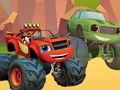 Hra Skládačka Blaze and the Monster Machines 