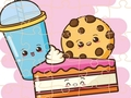 Hra Skládačka Kawaii Food 