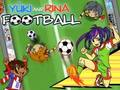 Hra Fotbal Yuki a Rina 