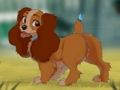 Hra Puzzle Lady a Tramp 