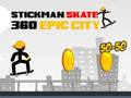 Hra Stickman Skate 360 Epic City