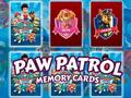 Hra Paměťové karty Paw Patrol 