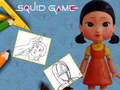 Hra Squid Game Omalovánky 