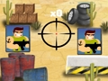 Hra 2D War Friends Střelba 