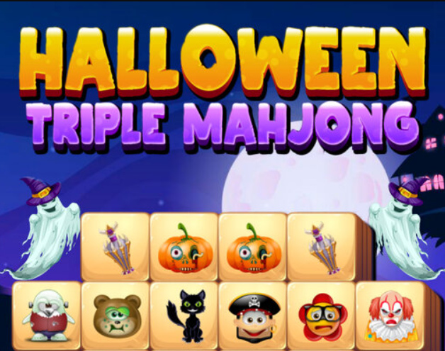 Hra Halloween Triple Mahjong
