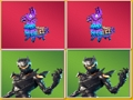 Hra Fortnite paměť se shoduje
