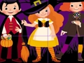Hra Halloweenské dětské puzzle 