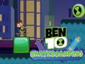 Hra Ben 10 skateboarding
