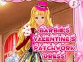 Hra Patchworkové šaty pro Barbie pro Valentýna 
