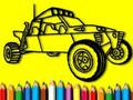 Hra Zpátky Do školy: Rally Car Omalovánky 