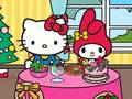 Hra Vánoční večeře Hello Kitty a přátel 