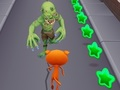 Hra Rozzlobená kočka běh zombie ulička