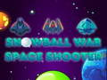 Hra Snowball War: Vesmírná střílečka 