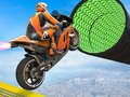 Hra Motocyklová kaskadérská jízda 