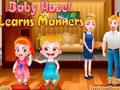 Hra Baby Hazel se učí způsoby 