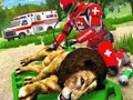 Hra Skutečný doktor Robot Záchrana zvířat 