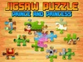 Hra Puzzle princ a princezna 