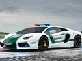 Hra Puzzle policejní auta 
