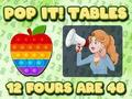 Hra Pop It Tabulky 