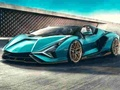 Hra Puzzle Lamborghini Sian Roadster 