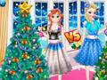 Hra Vánoční strom Ellie VS Annie 