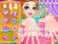 Hra Design nehtů ledové princezny 