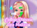 Hra Vysokoškolská princezna lázeňský make -up