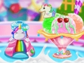 Hra Výrobník kukuřice na zmrzlinu Unicorn 