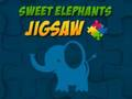 Hra Skládačka Sweet Elephants 