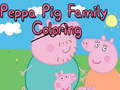 Hra Rodinné omalovánky Peppa Pig 