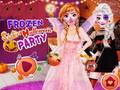 Hra Halloweenská párty Frozen Sisters 