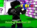 Hra Paintballová pistole Pixel 3D 