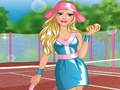 Hra Tenisové šaty Barbie 