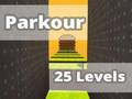 Hra Parkour 25 úrovní 