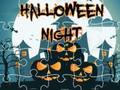 Hra Halloweenská noční skládačka 