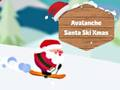 Hra Avalanche Santa Ski Vánoce 