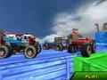 Hra Monster Truck kaskadérské kousky Sky Driving 