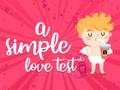 Hra Jednoduchý test lásky 