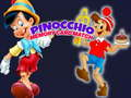 Hra Pinocchio Paměťová karta Match 