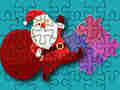 Hra Vánoční puzzle 
