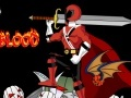 Hra Power Rangers Samurai Halloween krev 