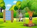 Hra Zachraňte průzkumníka Panda 